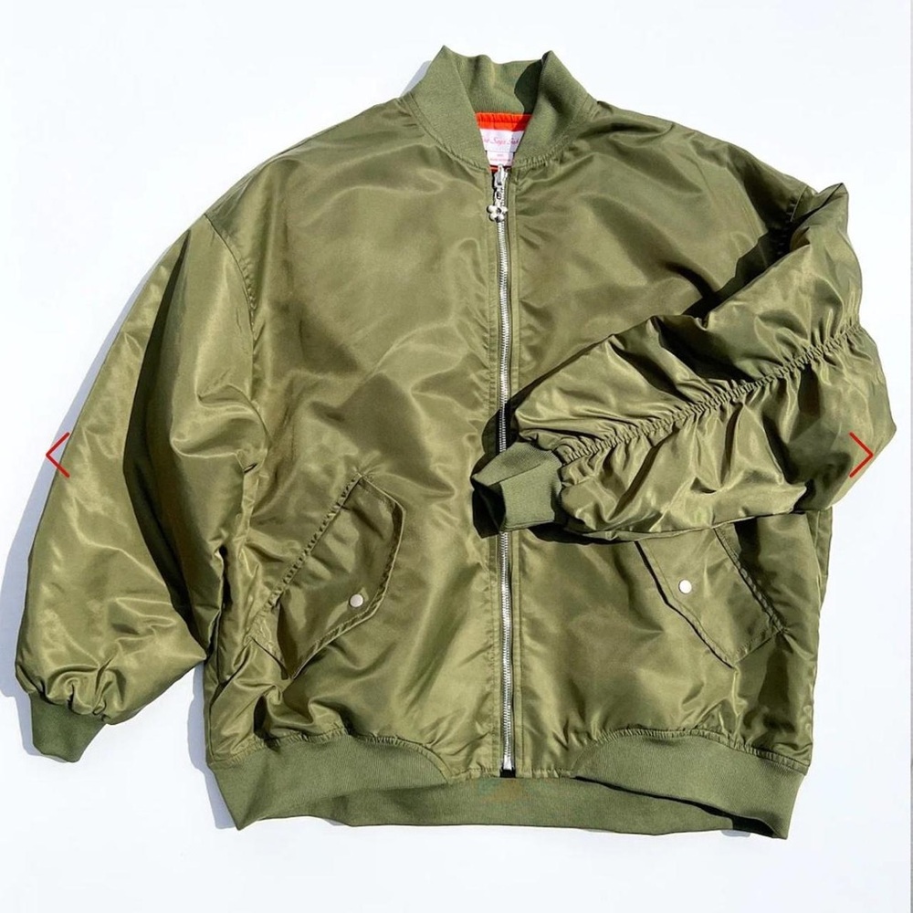 Lisa Says Gah Reversible Bomber Jacket